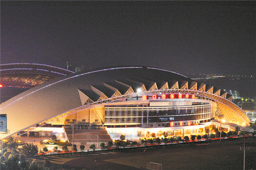 東新區(qū)夜色璀璨，如詩(shī)如畫(huà)