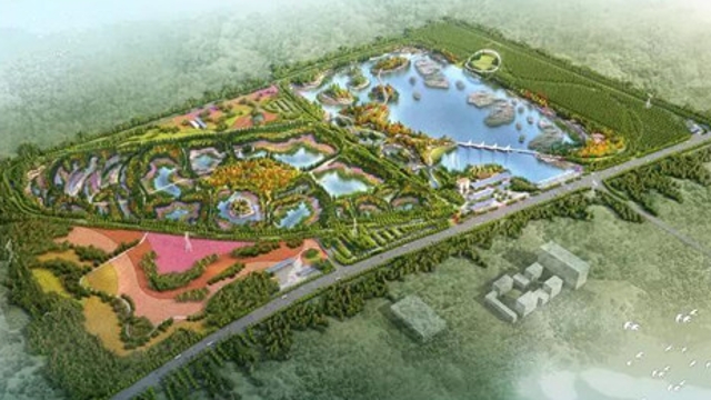 周口中心城區(qū)首個高標準濕地公園開建！這一組效果圖震撼你了嗎？